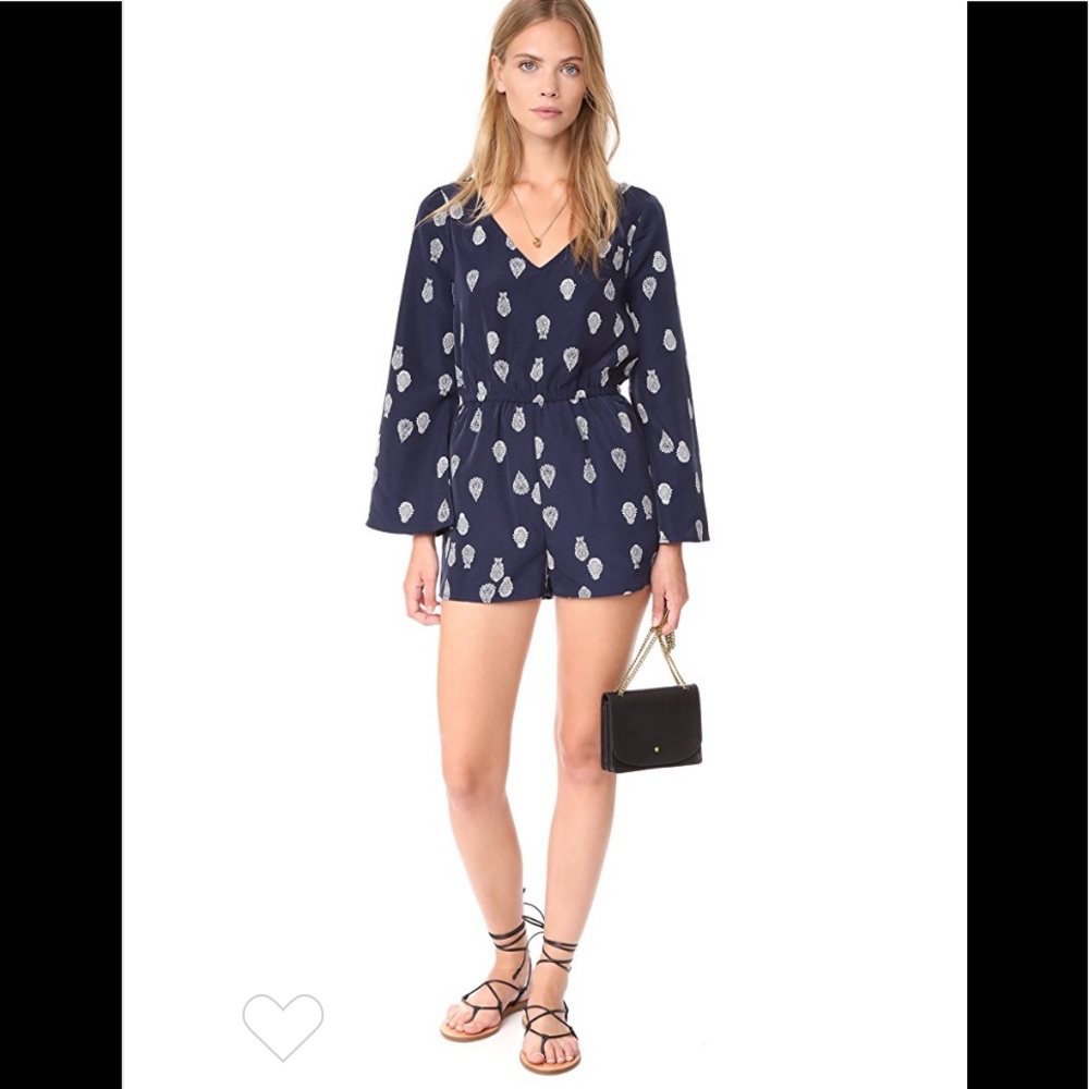 NWT Cupcakes and Cashmere Harley Romper Sz XS